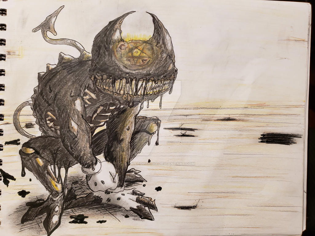 Bendy Ritual Ritual rampage bendy by godleegraphix on DeviantArt