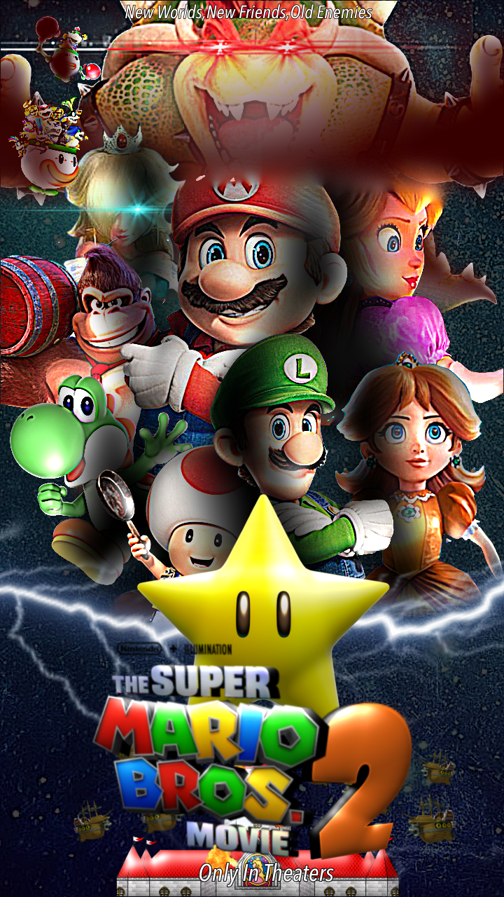 The Super Mario Bros Movie 2 Poster by Branzila on DeviantArt