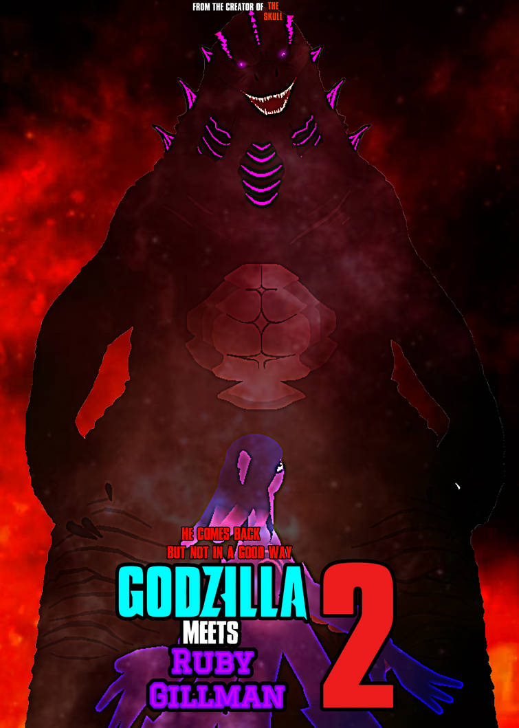 Godzilla Meets Ruby Gillman 2 Poster by Branzila on DeviantArt