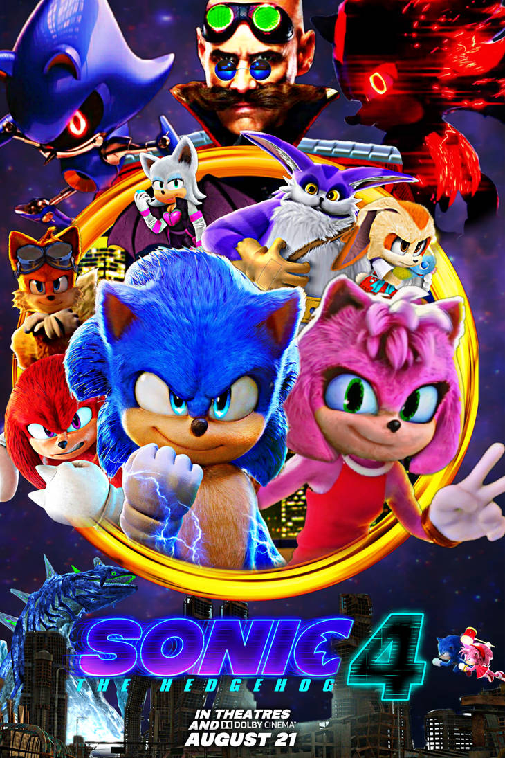 Sonic The Hedgehog 4 Movie Poster By Branzila On DeviantArt sonic-the-hedgehog-4-movie-poster-by-branzila-on-deviantart