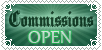Commissions Open Stamp by Bunneahmunkeah