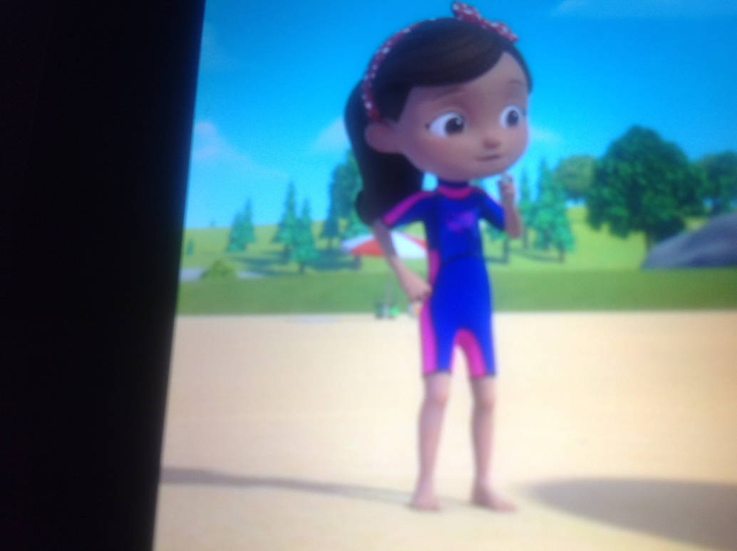 Ruby ramirez in her wetsuit in beach by bran72 on DeviantArt