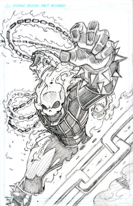 Ghost Rider Pencils