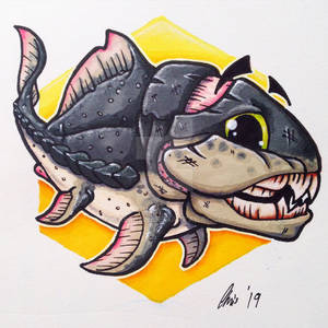 Cute Dunkleosteus