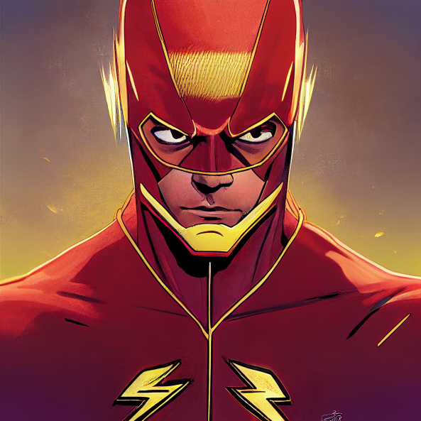 Profile picture of the flash from dc comics by BillyNews120 on DeviantArt
