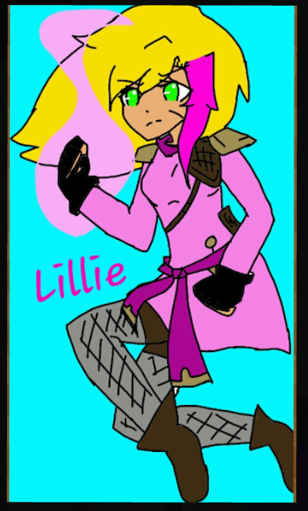 Lillie the magenta ninja