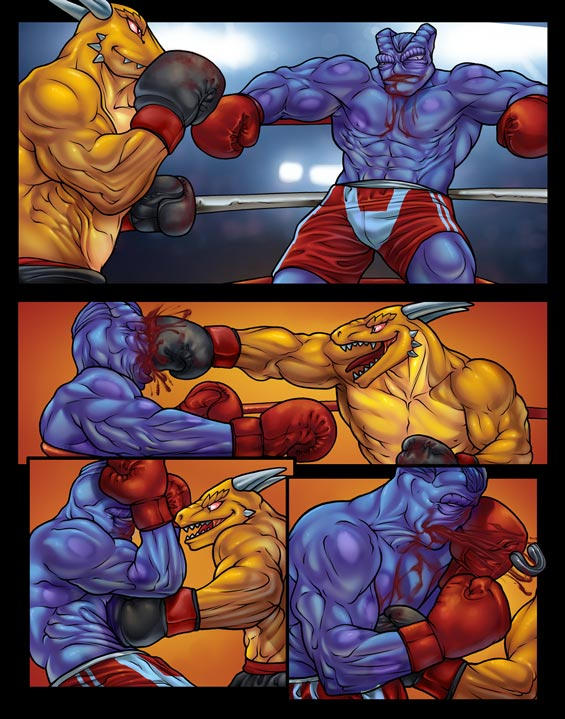 Malphasic Boxing Brutal boxing match by Nailmeister on DeviantArt