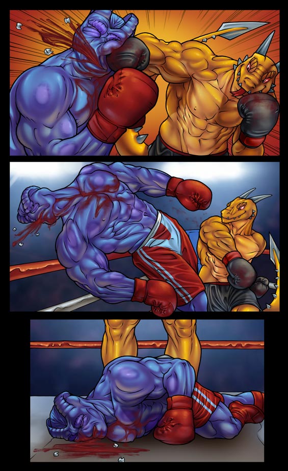 Malphasic Boxing Brutal boxing match pg2 by Nailmeister on DeviantArt