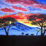 African sunset