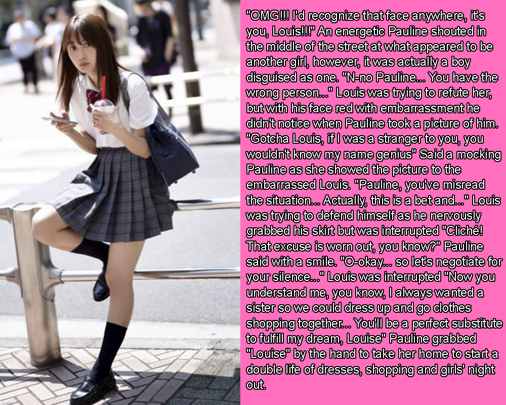 crossdressing captions