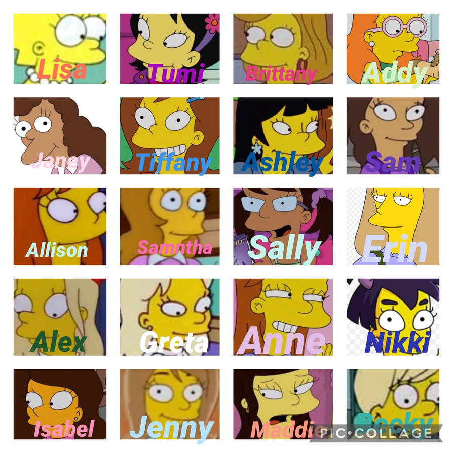 Springfield Girls by thelisaanonfan on DeviantArt