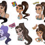Ariana Grande Cartoon Style Challenege 2