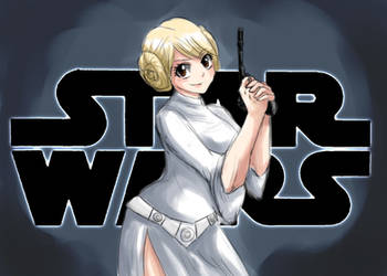 Fairy Tail/Star Wars - Carrie Fisher Tribute