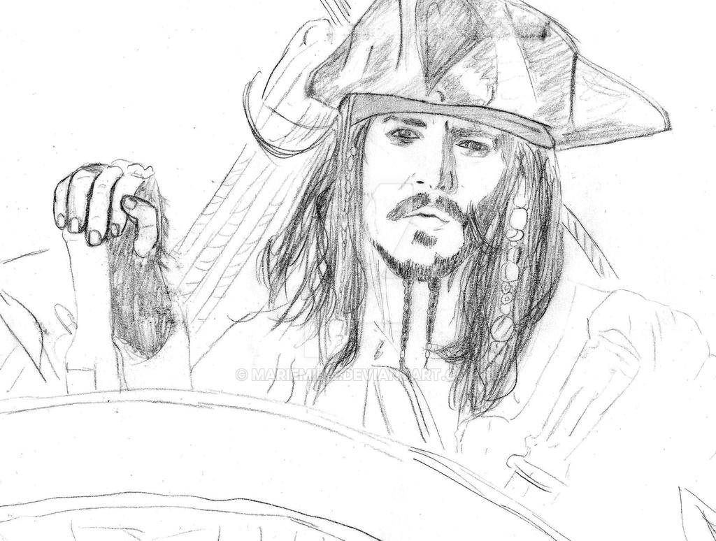 Jack Sparrow Johnny Depp By Mariemilie On Deviantart