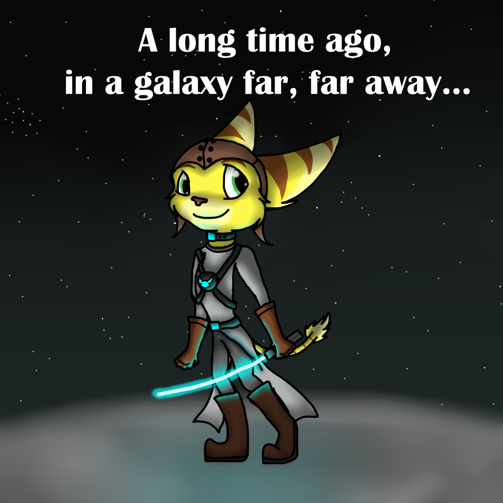 Fan-art: Ratchet and Clank Doodle Jump - Ratchet Galaxy