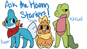 ASK/DARE THE HOENN STARTERS!!