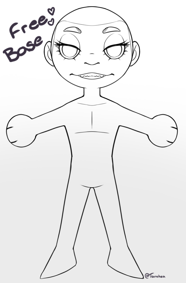 free chibi base by Tanthea on DeviantArt