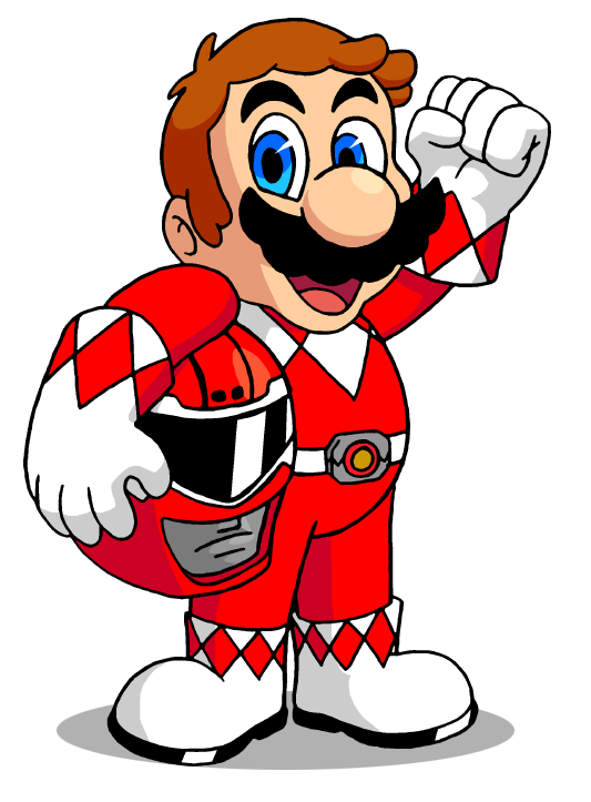 Mario (SMMM Red Ranger) by AlanArtAlvin on DeviantArt