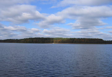 Necko Lake in Poland