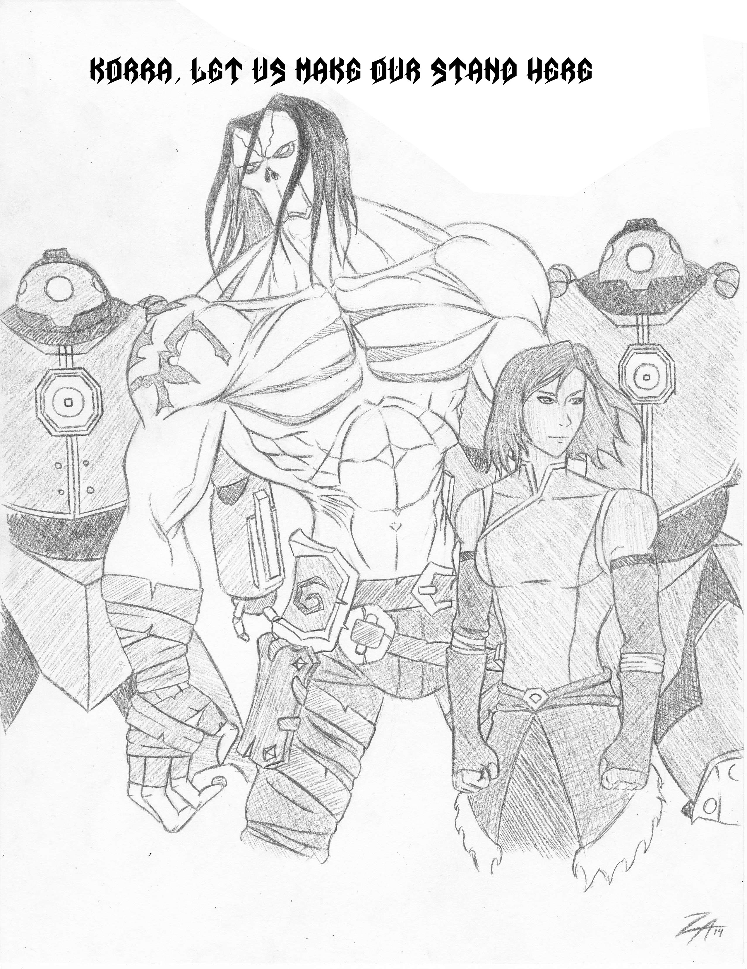 Korra and Death Final Fight