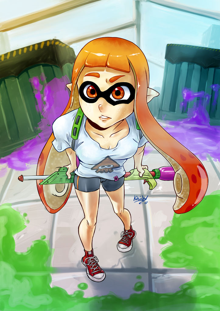 Splatoon's Inkling by Comadreja on DeviantArt