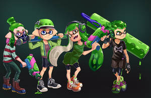 Team Switch Green