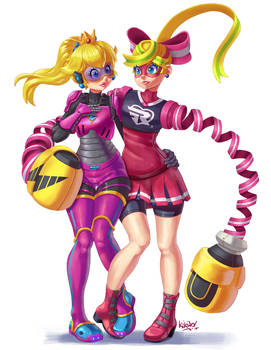 Princess Peach and Ribbon Girl!