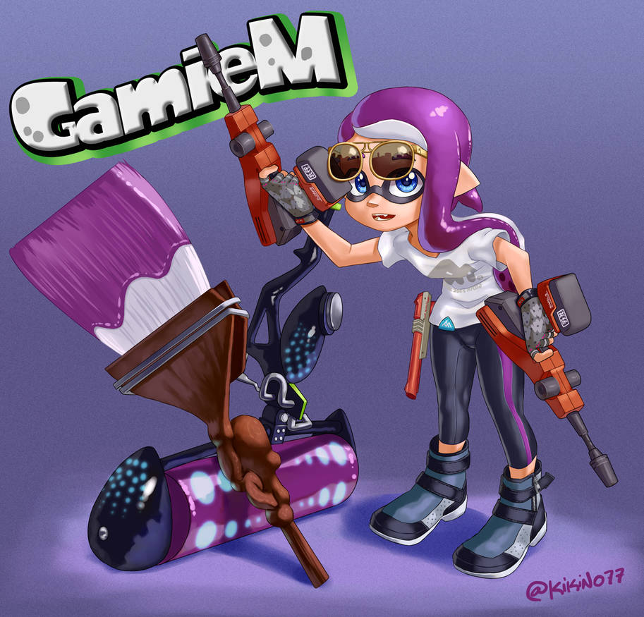 GamieM Inkling Weapon Collector by Comadreja on DeviantArt