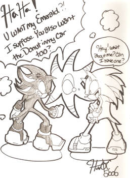 Shadow, Sonic and Doom's eye