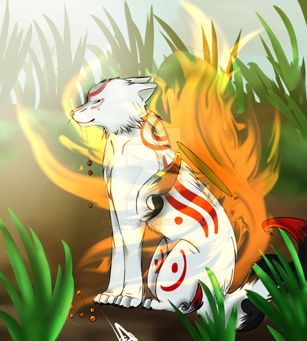 Okami Fanart by Izo-Ink on DeviantArt