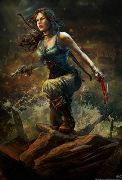 DhennisBalontongArt TombRaiderCompetition 3 by dhennisbalontongart