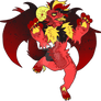 Red Lillium Dragon