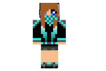 Cool-girl-with-creeper-back-skin