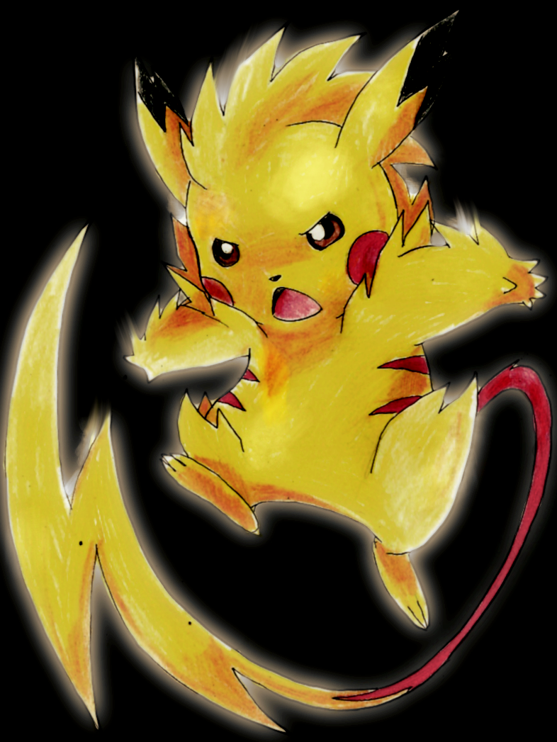 Mega Pikachu by ElyasArts on DeviantArt