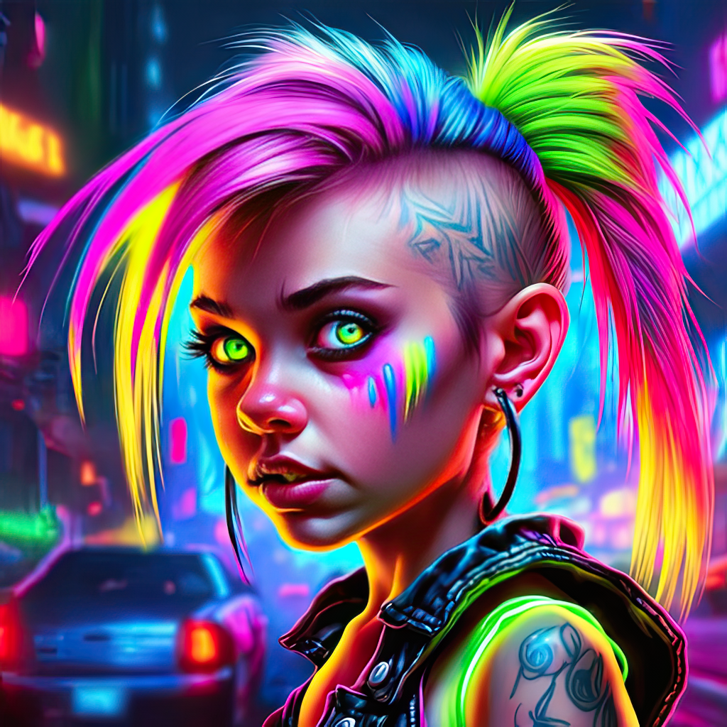 Cyberpunk Girl Wallpaper by Zamonelli on DeviantArt