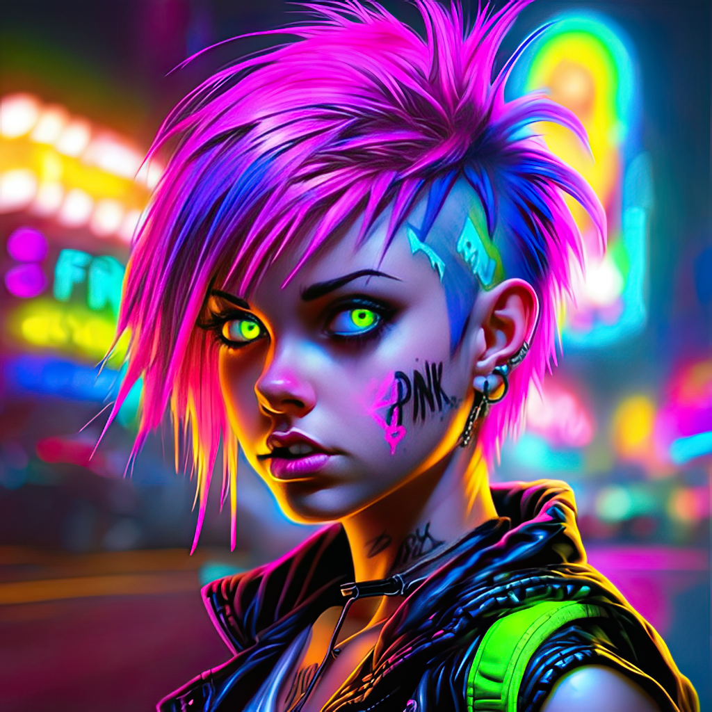 Cyberpunk Girl Wallpaper by Zamonelli on DeviantArt