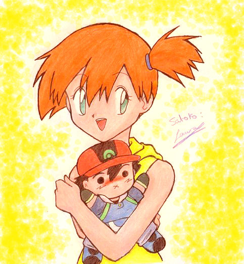 Misty has got an Ash doll