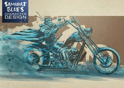 Samurai Blues chopper study