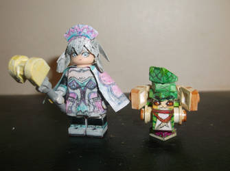 LEGO Xenoblade Chronicles: Melia and Riki