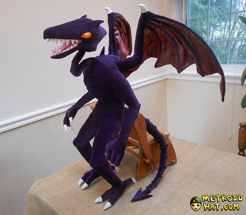 Demon Riley Plush Big Ridley Plushie by Eyes5 on DeviantArt