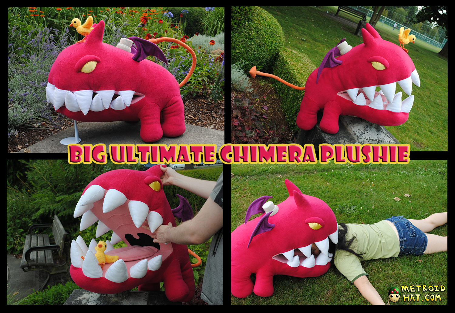 Big Ultimate Chimera plushie by Eyes5
