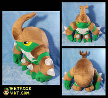 Kragg plushie. Official Rivals of Aether prototype
