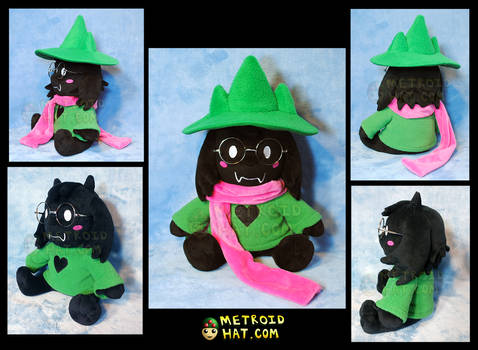 Ralsei from Deltarune official plushie prototype