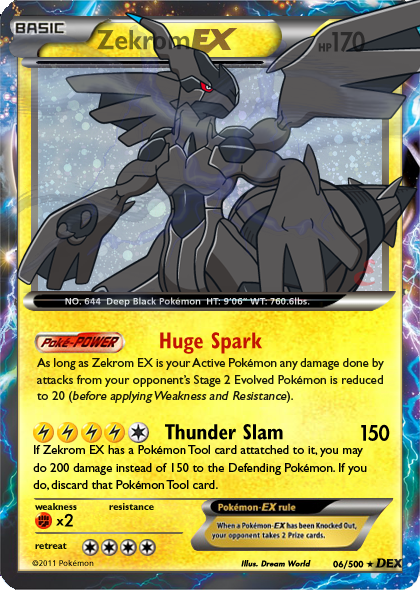 Zekrom EX, Ho-Oh Legend and Darkai