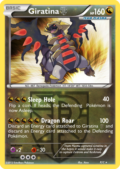 Giratina card by Kangaflora on DeviantArt