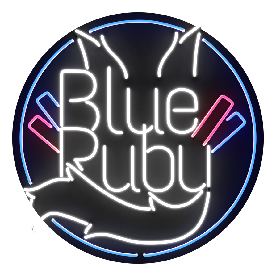 Neon Ruby Logo by RubieAkhali on DeviantArt
