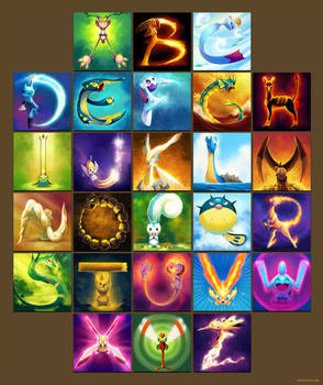 The Pokemon Alphabet
