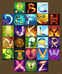 The Pokemon Alphabet by arkeis-pokemon