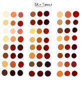 Skin Tones Palette