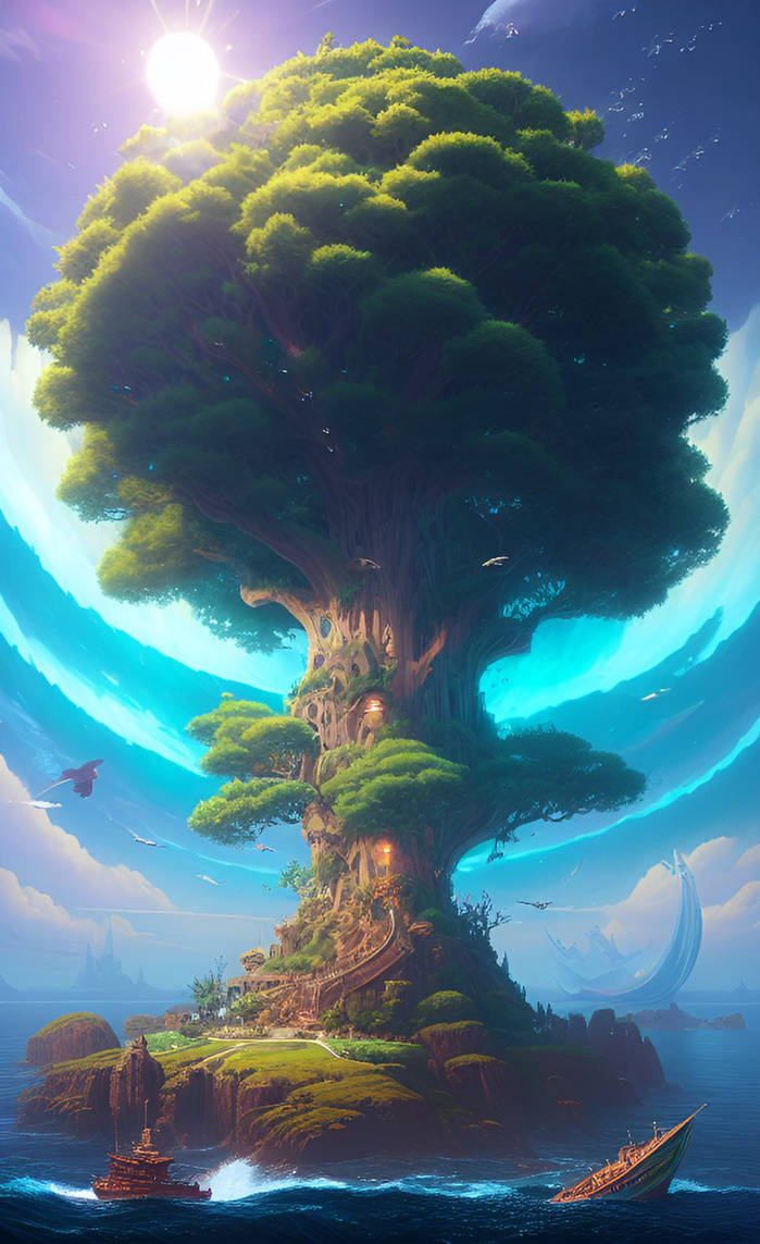 Divine Tree by TheCryptidd on DeviantArt